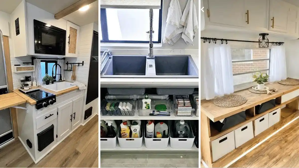 rv under sink storage