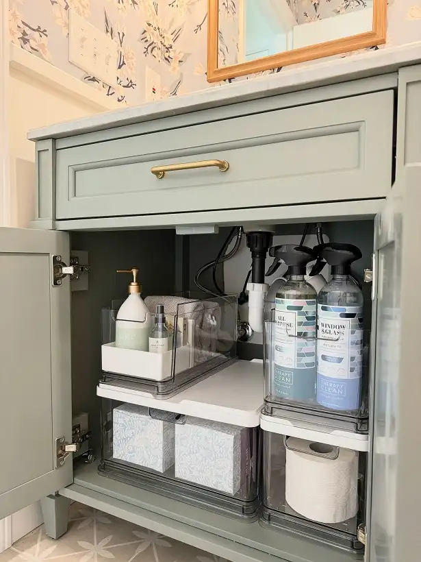 Add a Riser Platform to Double Your Shelf Space