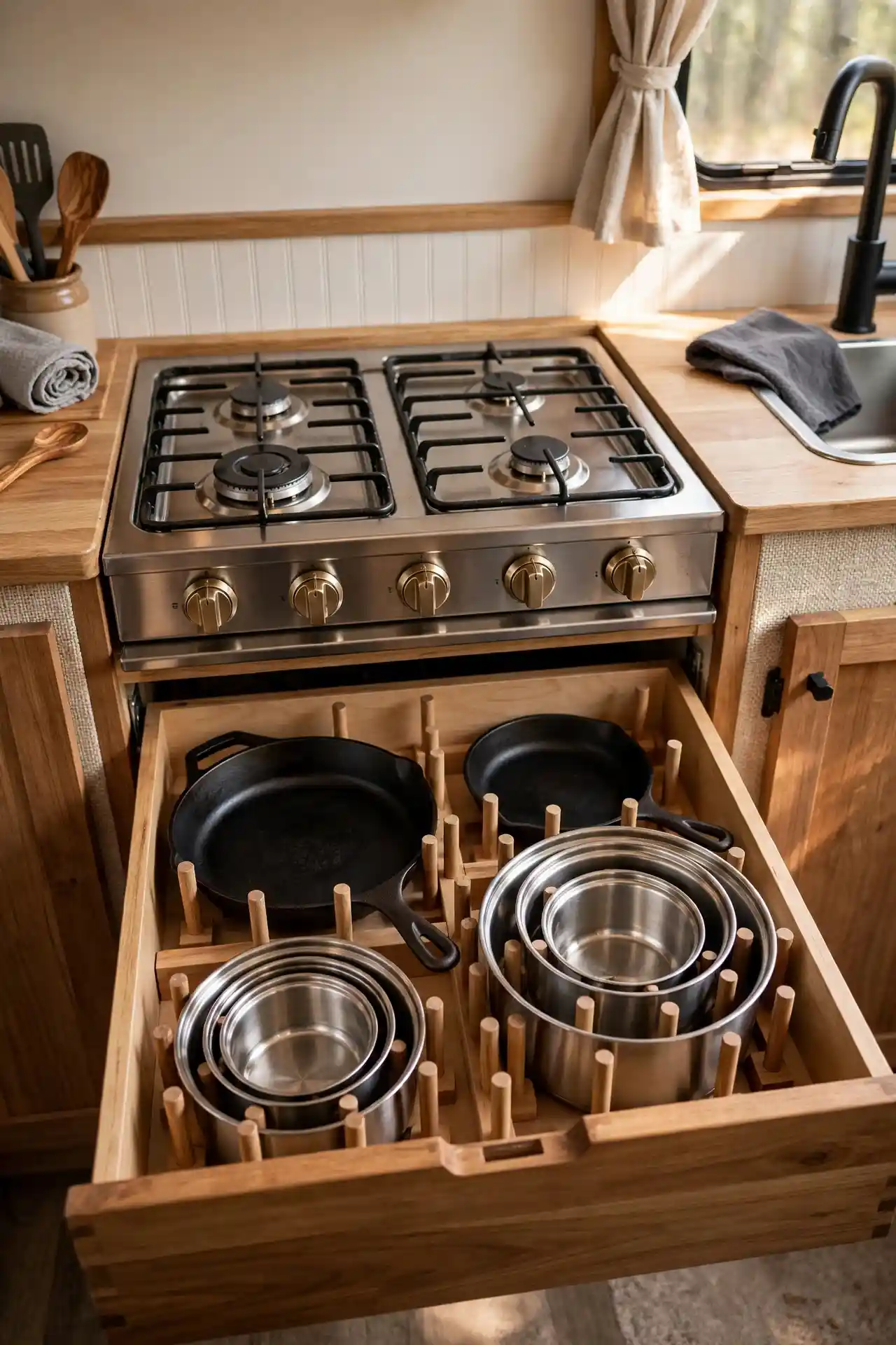 RV drawer inserts
