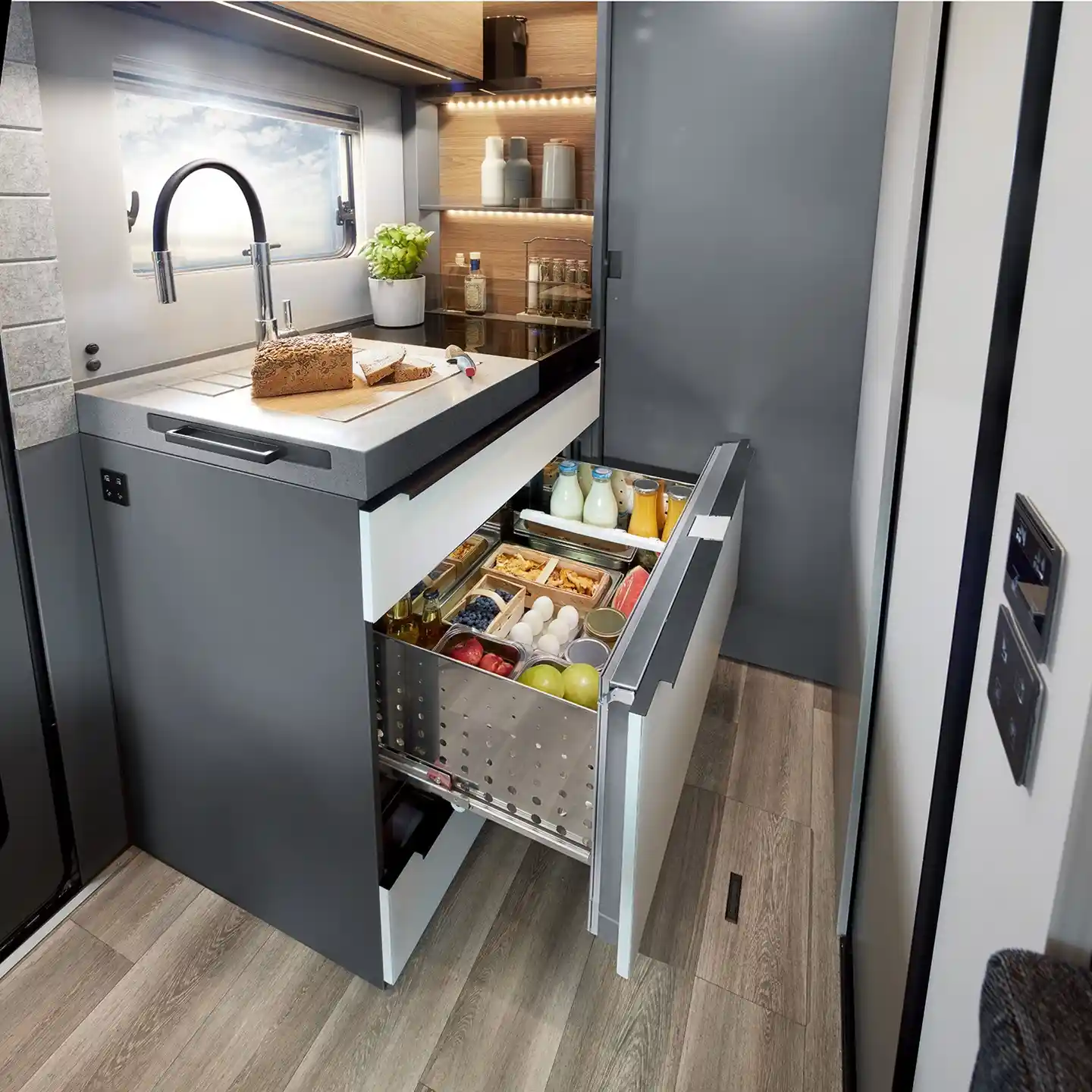 RV drawer storage ideas