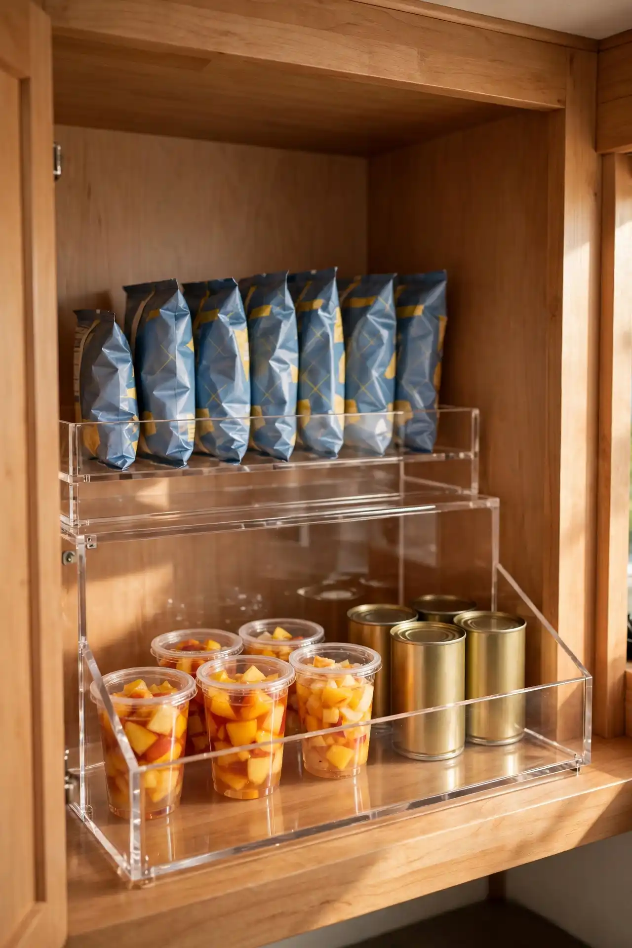 RV pantry storage