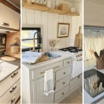 Vertical Wall Storage Ideas for Camper Kitchens