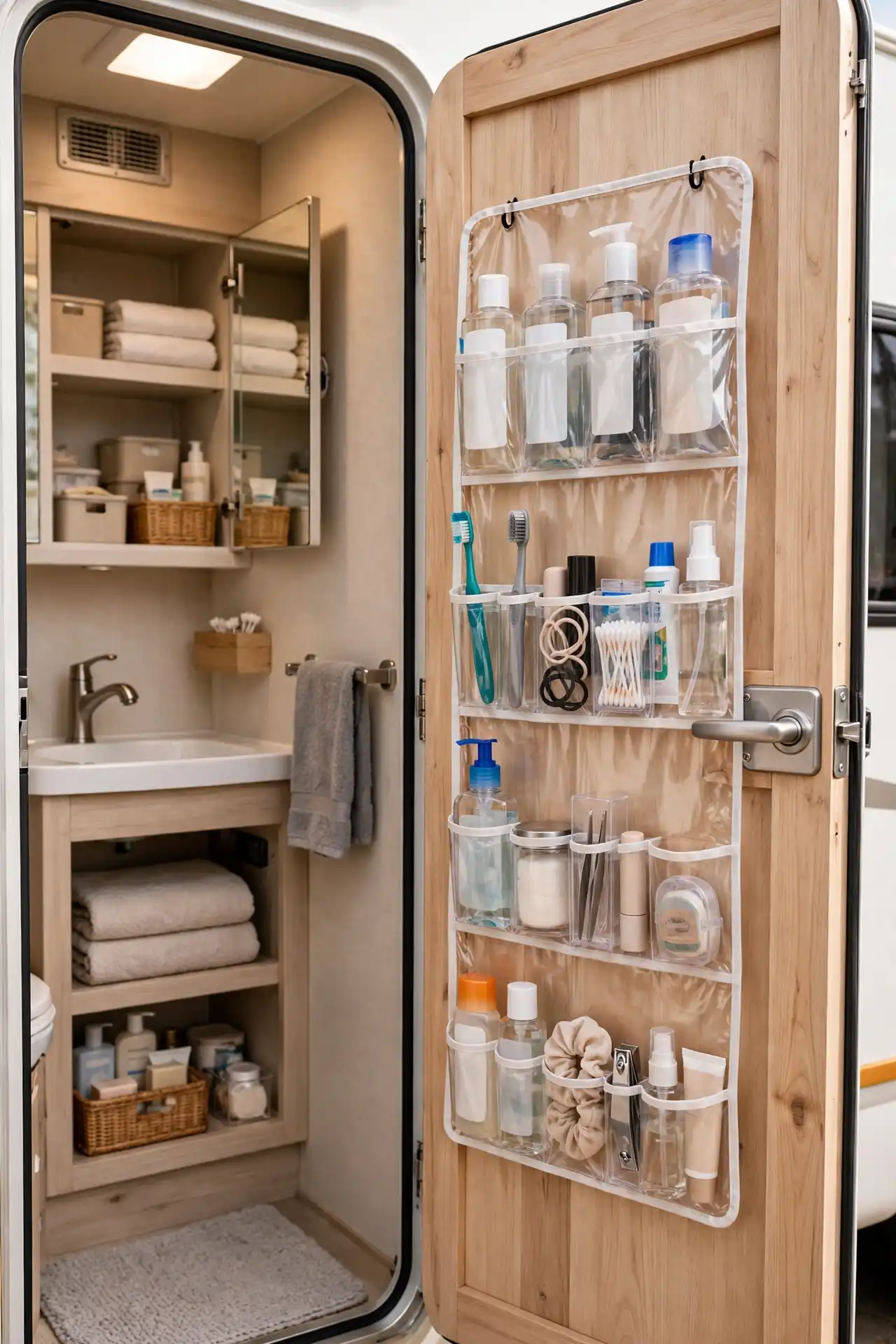 rv bathroom organizer