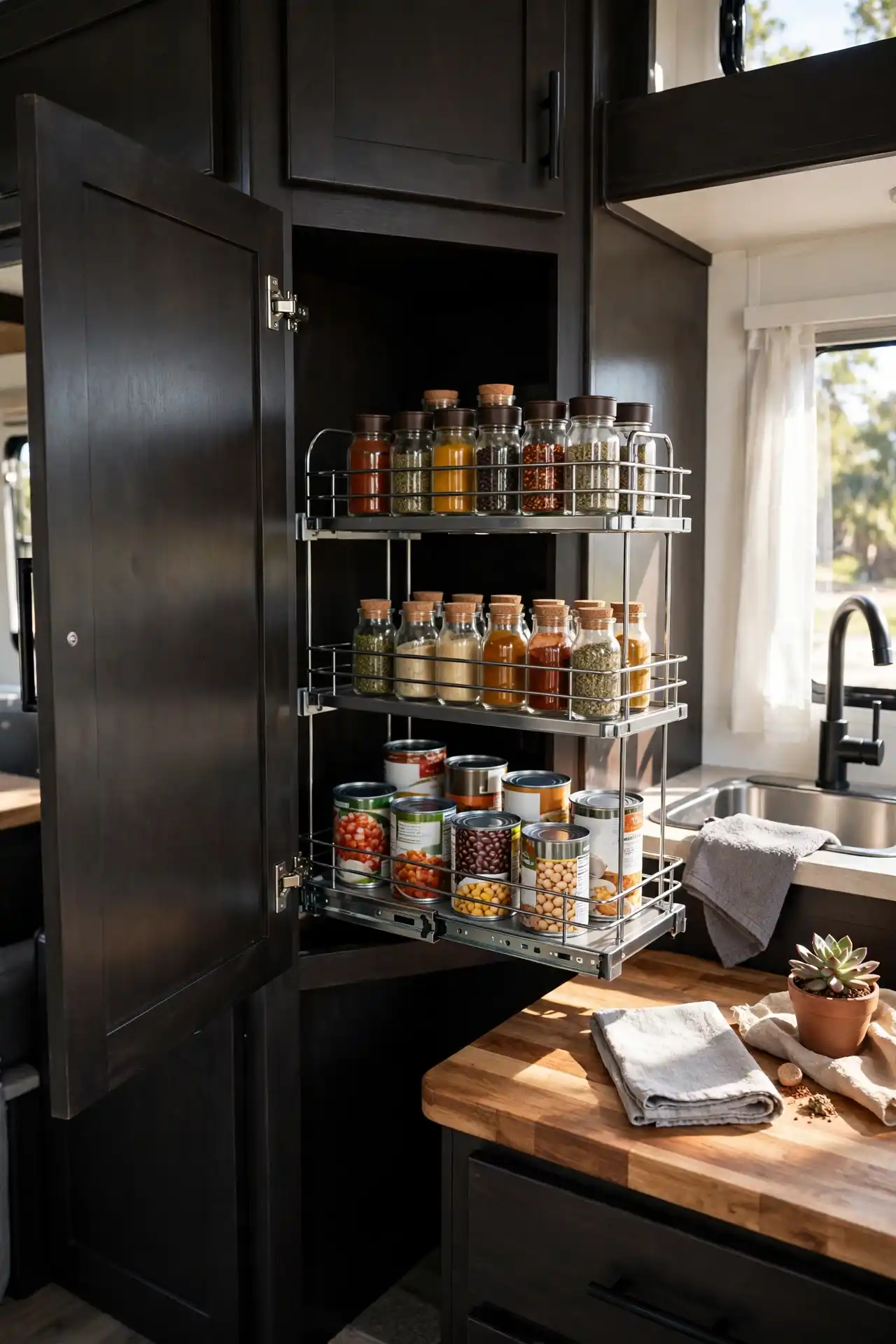 rv pullout pantry organizer