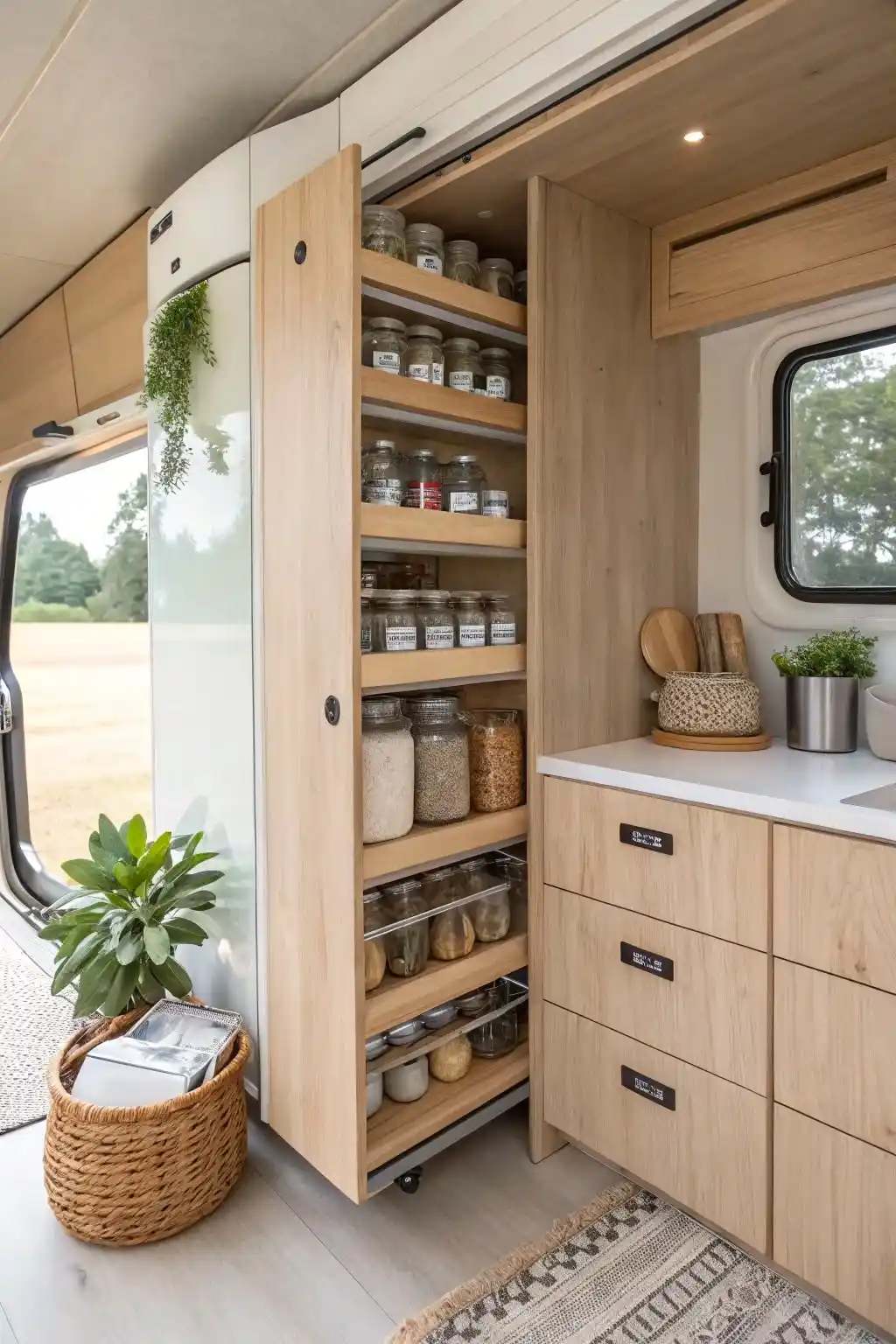 space saving camper kitchen ideas